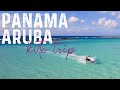 We went to Panama and ended on Aruba - NY 19/20 Kite trip (One Happy Island)