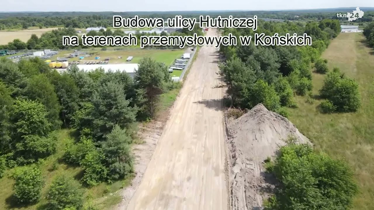 Hutnicza już powstaje. Zobaczcie ujęcia z drona