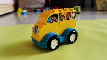 Blocks Lego Duplo set no 10851 - my first bus!