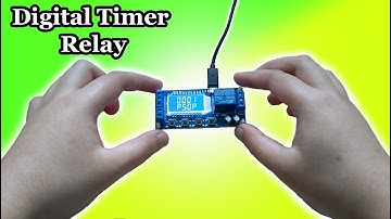 Testing a Micro USB Digital LCD Display Time Delay Relay Module