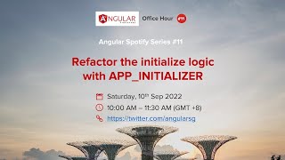 Angular Spotify #11: Refactor the initialize logic with APP_INITIALIZER