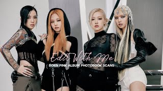 edit with me ✨ (ep7) BLACKPINK- Born Pink Album Photoshoot Wallpaper Timelapse screenshot 3