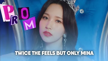 » TWICE THE FEELS BUT ONLY MINA » Solo Screentime