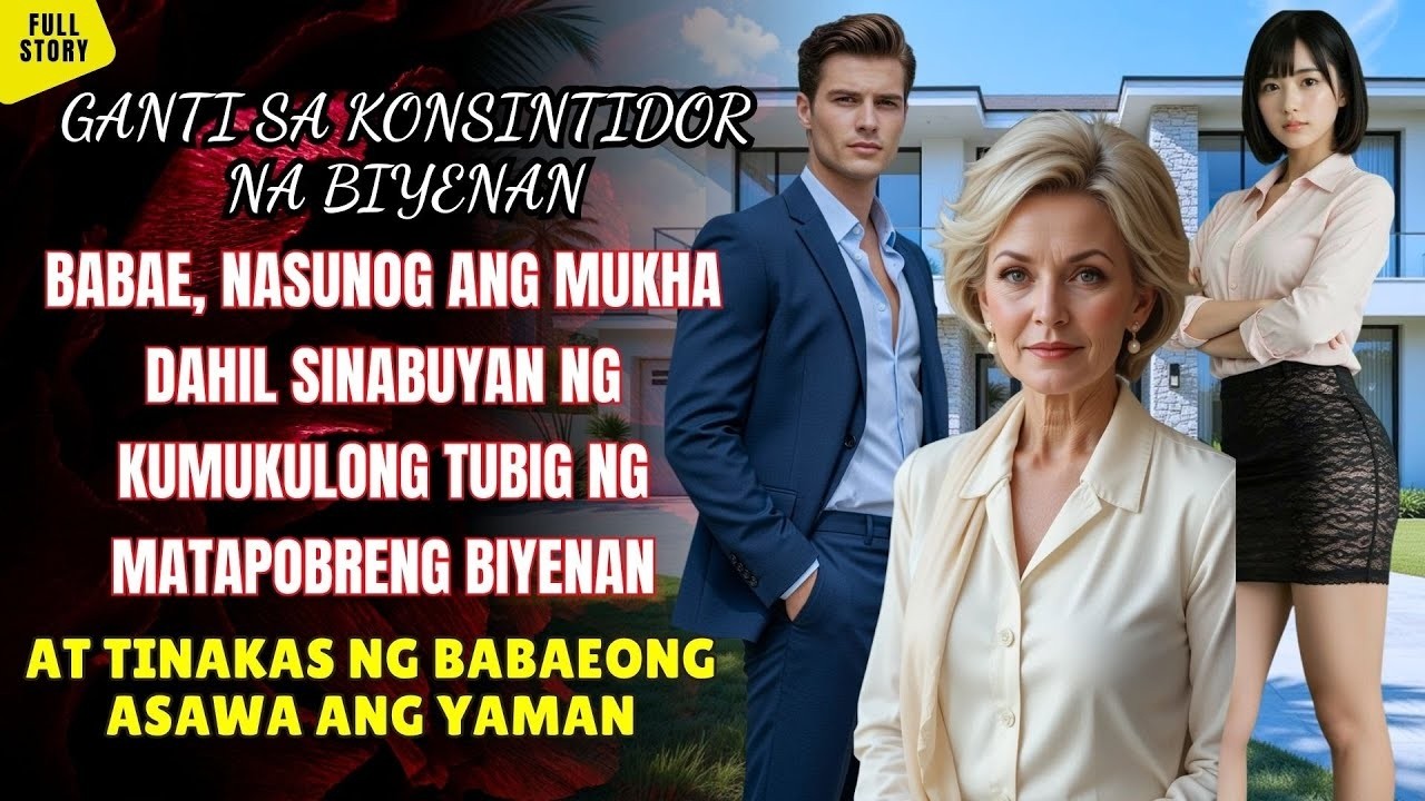 BABAE, GIGIL NA GUMANTI MATAPOS SABUYAN NG KUMUKULONG TUBIG SA MUKHA NG MATAPOBRENG BIYENAN