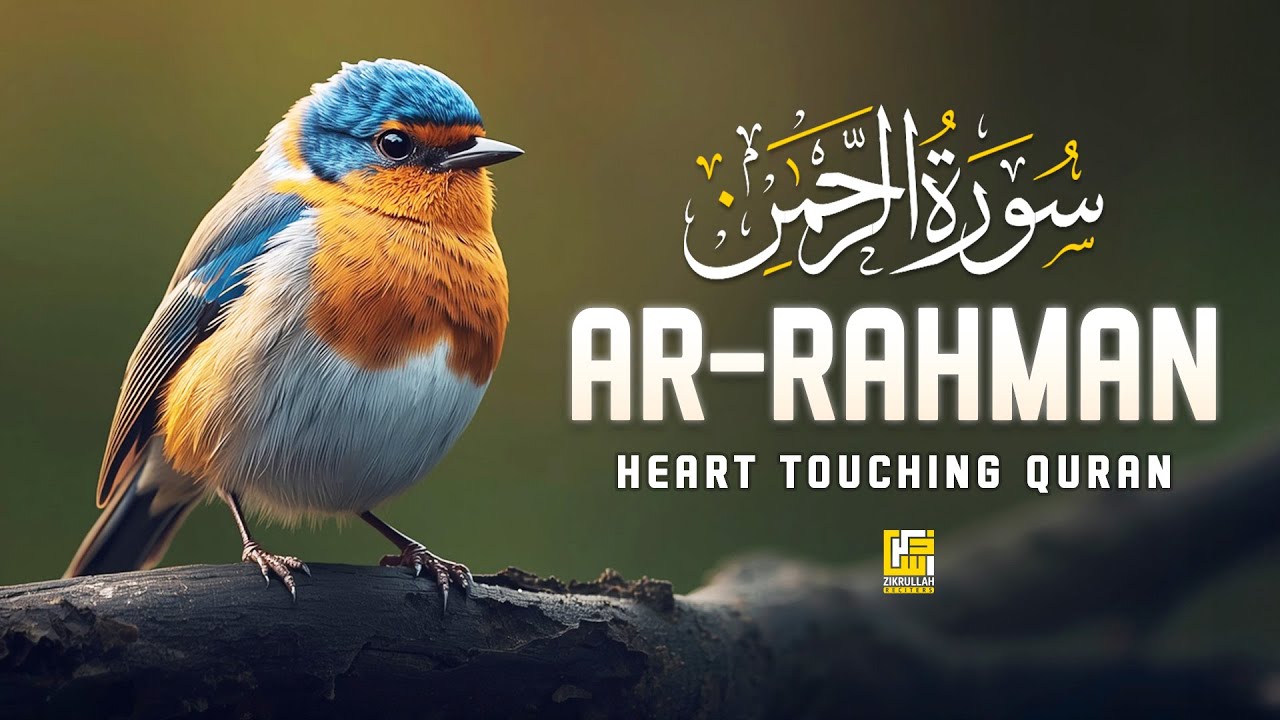 Surah Ar-Rahman — سورة الرحمن | Lofi Voice -Soothing Quran Recitation for Peace | Zikrullah Reciters