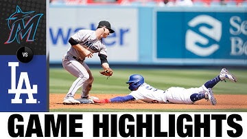 Marlins vs. Dodgers Game Highlights (8/21/22) | MLB Highlights