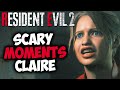 RESIDENT EVIL 2 SCARY MOMENTS - CLAIRE