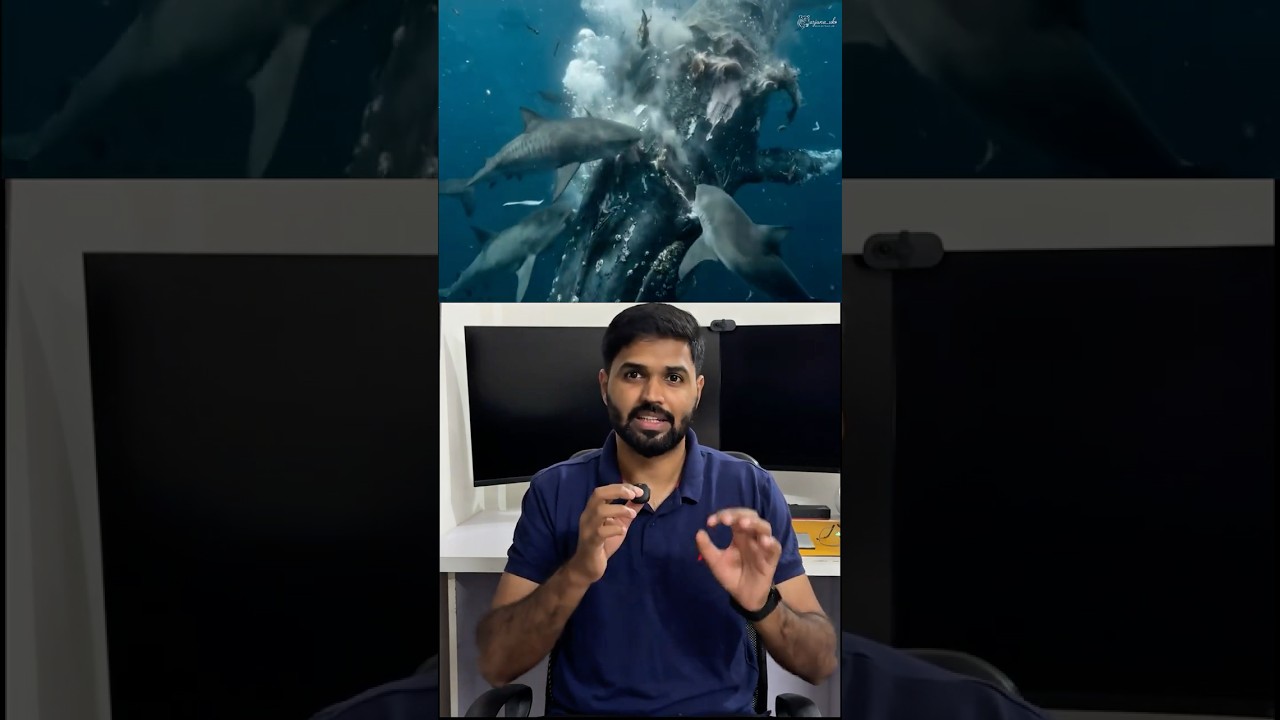 What Happens When a Blue Whale Dies? 😳🐋    Blue Whale Feeds Life for 100 Years #shorts #wildlife