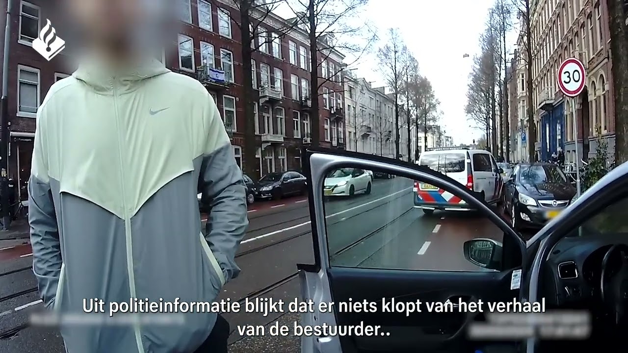 Onverwachtse wending bij controle: man rent weg