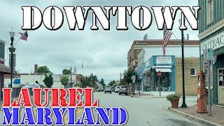 Laurel - Maryland - 4K Downtown Drive