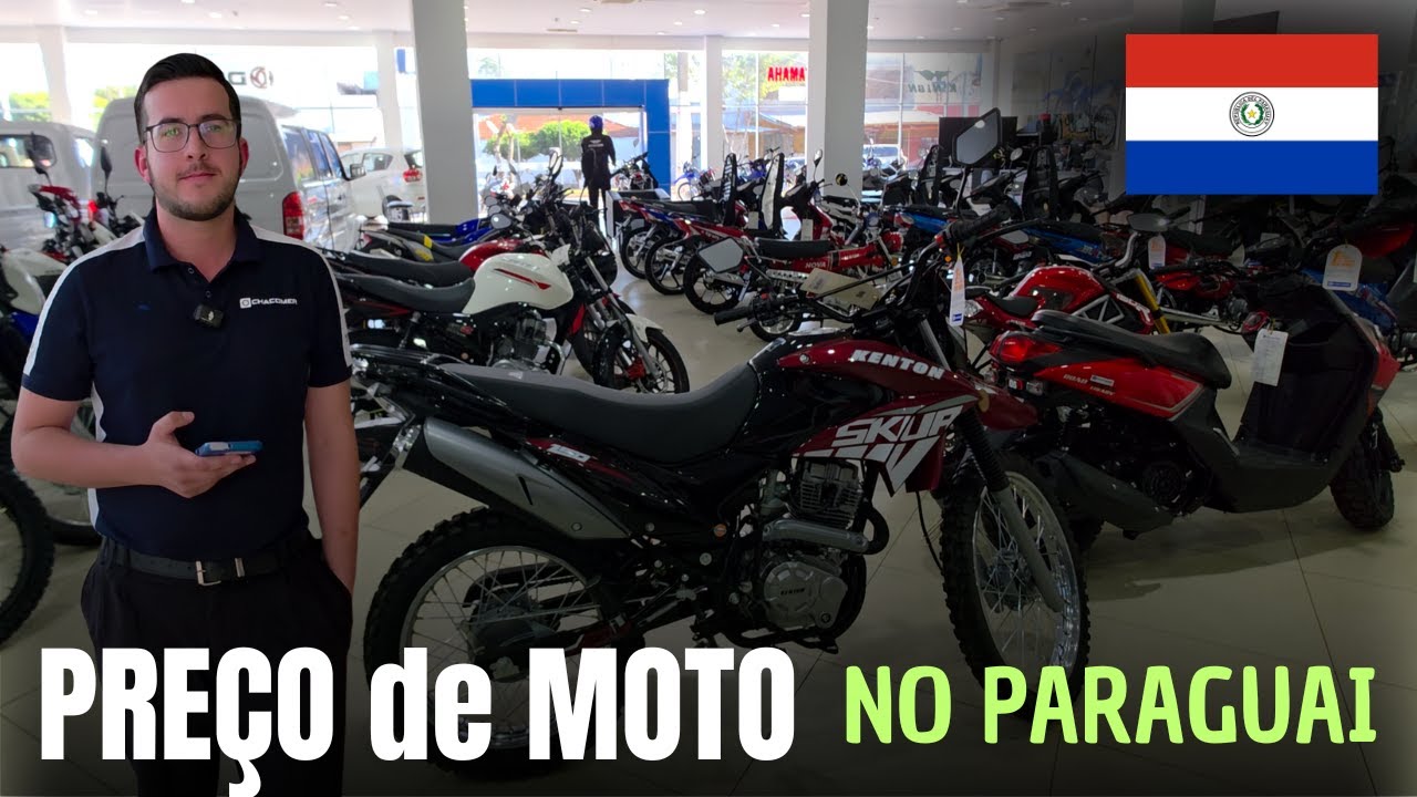 PREÇO de MOTOS no PARAGUAI em Pedro Juan Caballero PARAGUAI