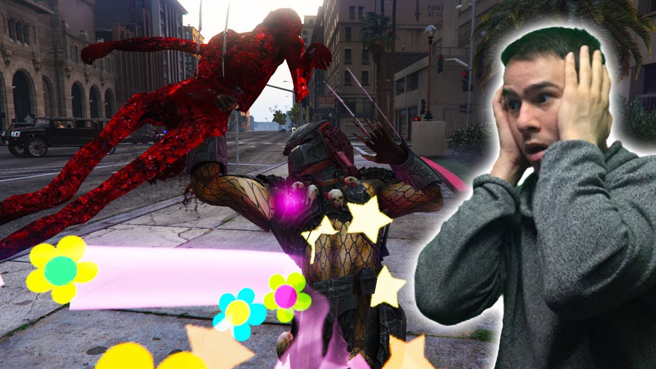 ЧУДОВИЩЕ В GTA 5! PREDATOR Е ТУК