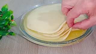 Tek Seferde Kat Kat Oklavasiz Bi̇r Tepsi̇ Lezzetli̇ Börek Nasil Yapilir 👌😋