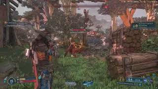 Borderlands 4. Third person test. Fixed camera in ffyl and special ability mode