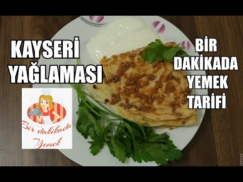 Kayseri Yağlaması_Bir Dakikada Yemek Tarifi