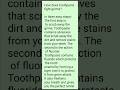 how does the toothpaste fight germs#