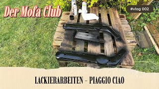 Der Mofa Club - Lackierarbeiten an der Piaggio Ciao