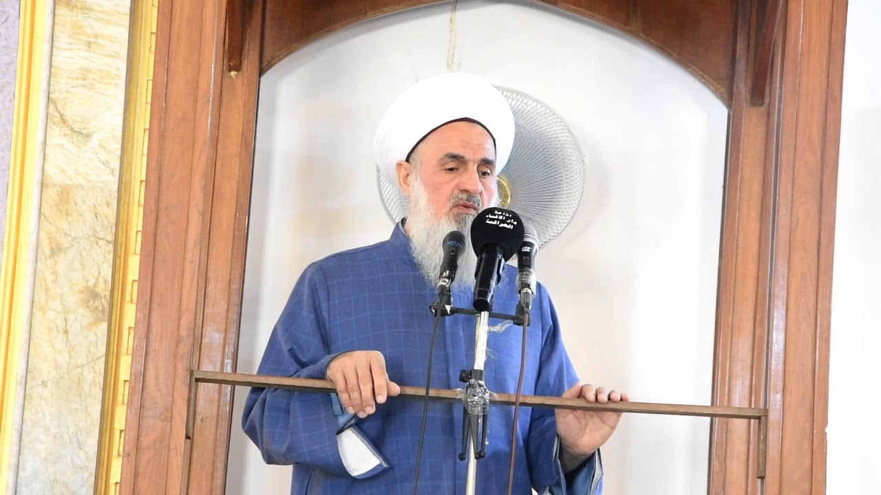 خطبة سماحة مفتي الجمهورية _ ( كيف نهيء أنفسنا في شعبان لأداء فريضة رمضان ) .