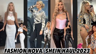 *HUGE* FASHION NOVA\/SHEIN TRY-ON HAUL | jeans, sweaters, bikinis, shoes, purses, jewelry, \& more!