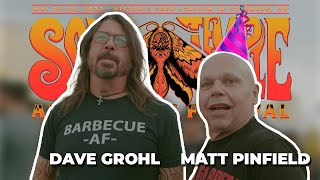 DAVE GROHL CRASHES MATT PINFIELD’S BIRTHDAY AND GIVES SPECIAL SURPRISE PEFROMANCE