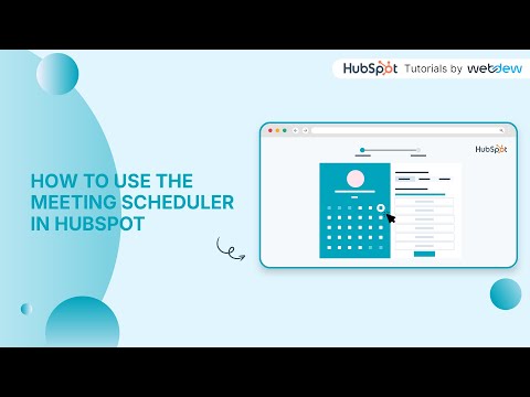 So nutzt du den Meeting-Scheduler in HubSpot