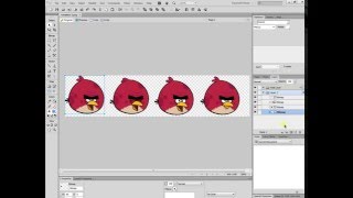 Making a sprite sheet manually in Fireworks