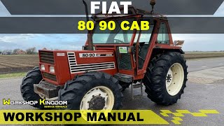 FIAT 80 90 CAB Workshop Service Repair Manual - English - PDF Download