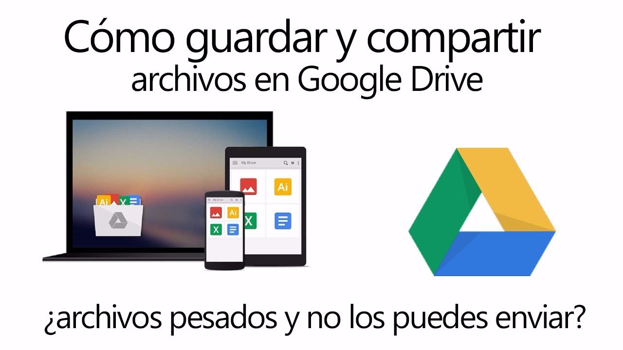 Como compartir un archivo en drive