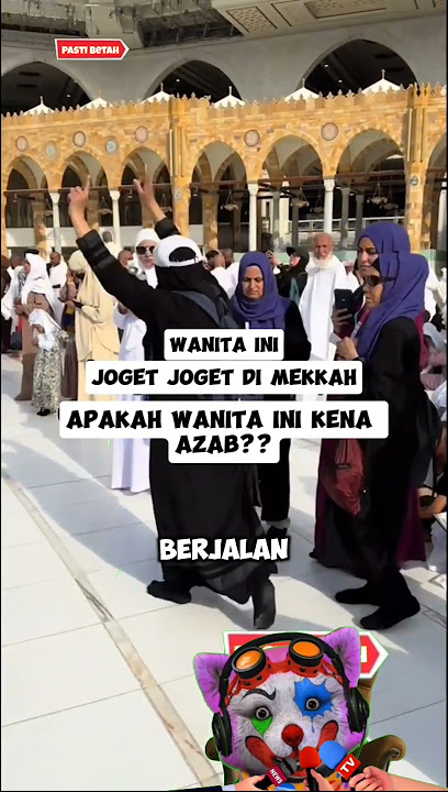 Wanita ini joget joget di mekkah #shorts