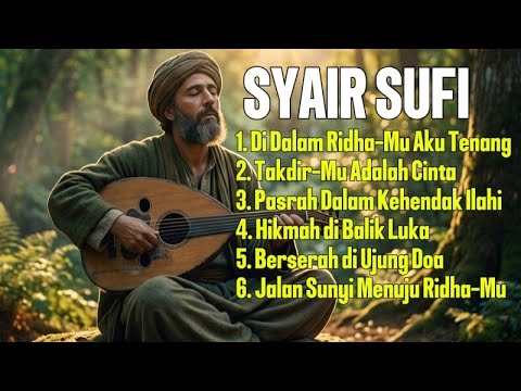 ALBUM SYAIR SUFI, LANTUNAN ALUNAN SUFI ALBUM DI DALAM RIDHA MU AKU TENANG, BERSERAH KEPADA ALLAH