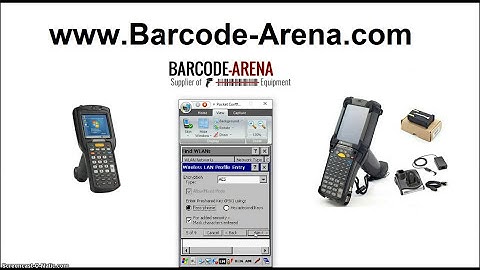 How to Connect MC92N0, MC32N0, WT41N0 to WiFi - (Windows CE 7.0) | www.Barcode-Arena.com