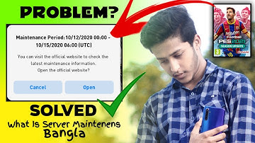 Pes 2021 Server Maintenens Problem??Pes 2021 Server maintenance problem solve | Bangla | Ekhans