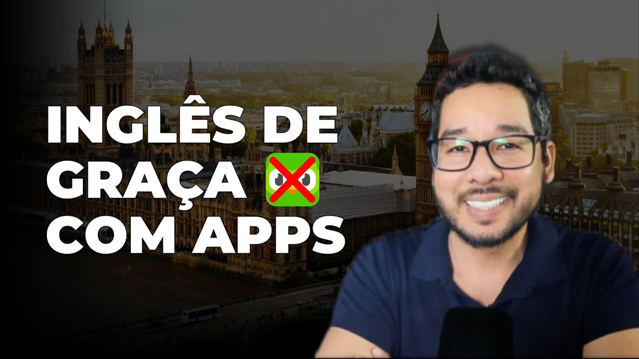 Como ficar FLUENTE em INGLÊS usando só apps GRATUITOS em 2026 [SEM DUOLINGO]