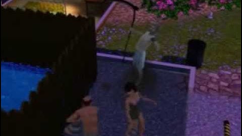 The Sims 3: Zombie Grim Reaper (Glitch)