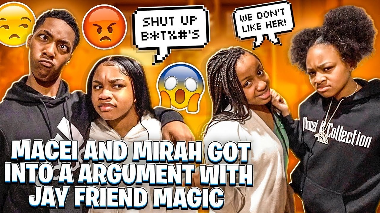 MACEI AND MIRAH MET JAY FRIEND MAGIC...💔