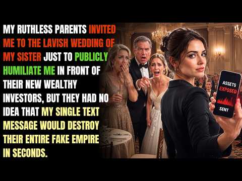 My Parents Called Me The Family Disgrace At My Sister's Wedding — One Text Changed Everything