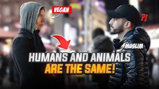 Vegan Activist Questions A Muslim On Animal Cruelty In Islam! Muhammed Ali