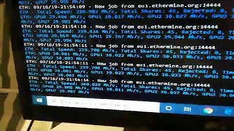 Mining Rig Ethereum 8GPU XFX RX580 8Gb - Rig Consumption Below 1Kw