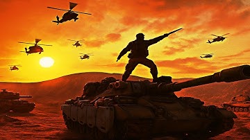 GLA Toxin vs 7 USA BOSS - Command & Conquer Generals Apocalyptic