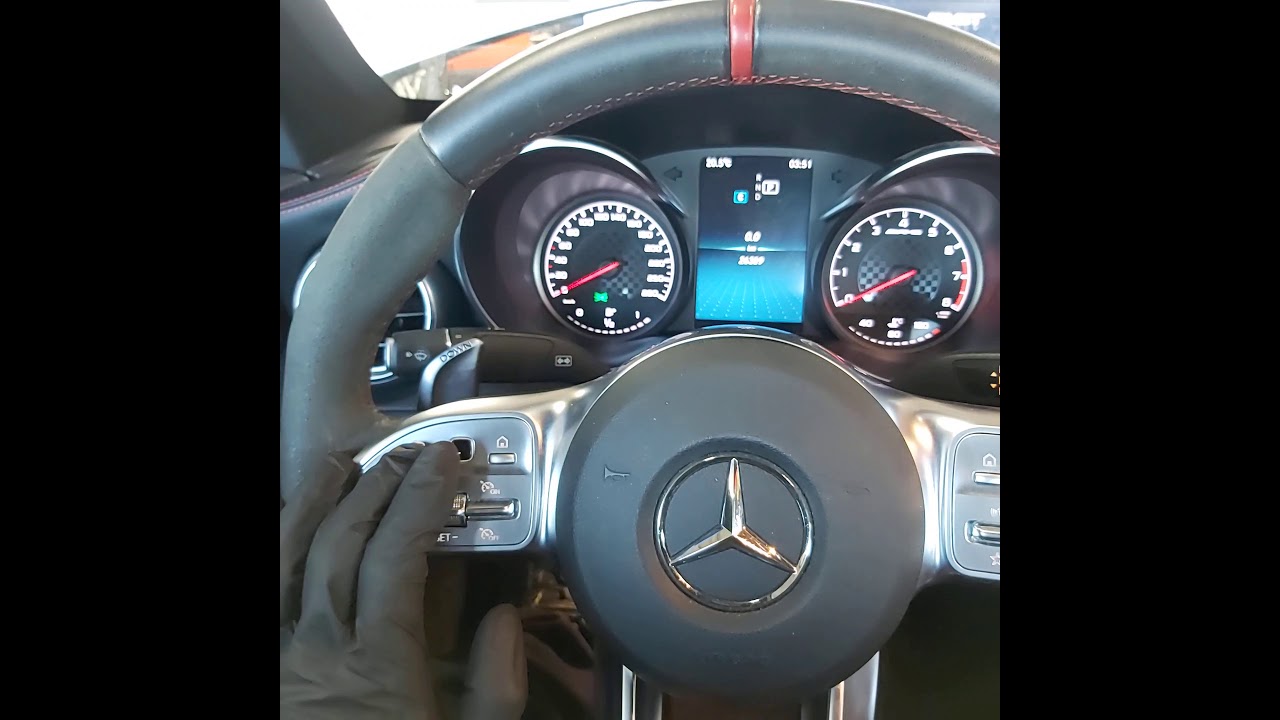 2019 Mercedes Benz C43 AMG oil change reset. YouTube