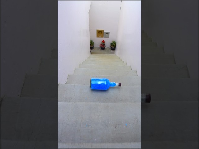 Blue Glass Bottle!