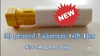 Amateur 3d Printing : 3d printed Labyrinth Gift Box