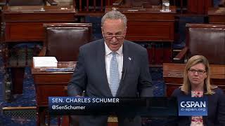 Sen. Schumer: "No one should call for the harassment of political opponents." (C-SPAN)