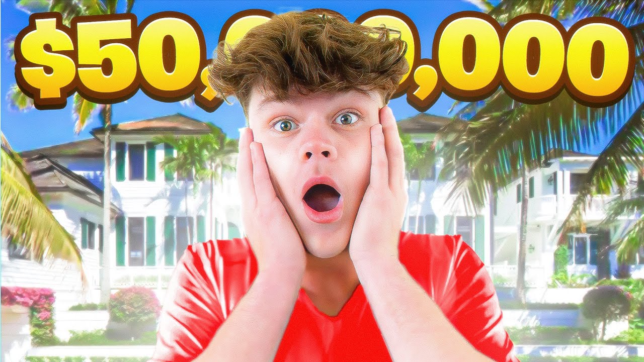 My NEW $50,000,000 House Tour!