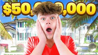 My NEW $50,000,000 House Tour!