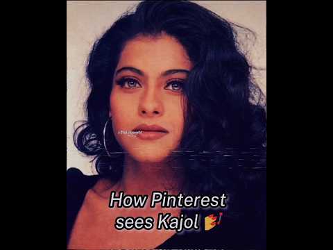 Google Kajol VS Pinterest Kajol Shorts Trending Status