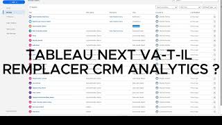 Tableau Next : quel avenir pour CRM Analytics et Tableau