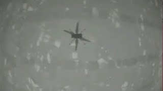 NASA's Ingenuity helicopter flies on Mars