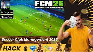 Soccer Club Management 2025 MOD APK ⚽ Unlimited Money &amp; Club Upgrades Unlocked
