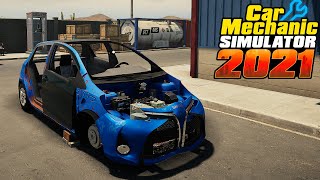 Реставрация Sakura Yaro - Car Mechanic Simulator 2021 #203